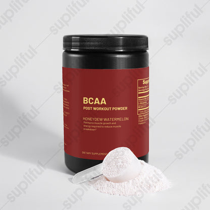 BCAA Post Workout Powder (Honeydew/Watermelon)