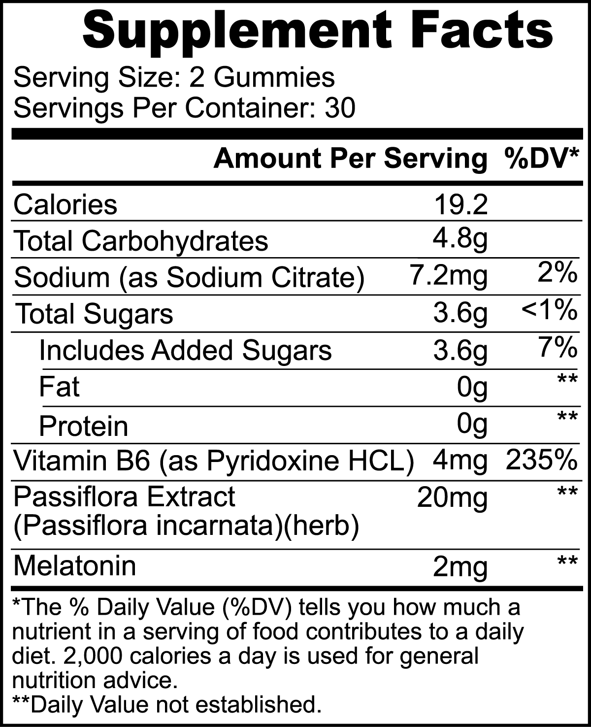 Melatonin Gummies